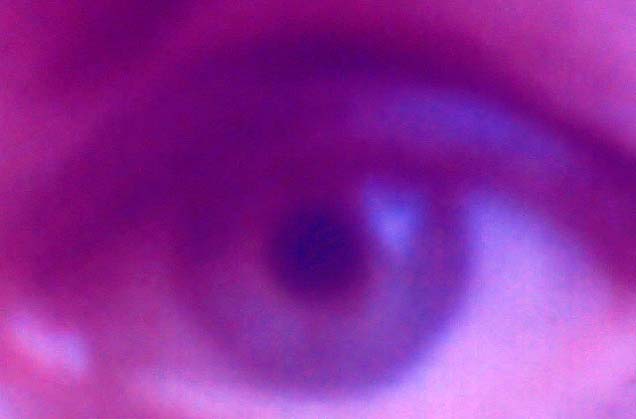 eye in mauve
